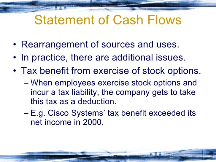 Employer deduction for stock options