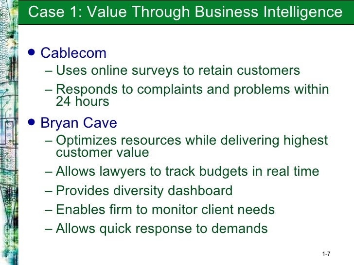 ecourier cablecom and bryan cave delivering value through business intelligence To online access real world case: ecourier, cablecom, and bryan cave: delivering value through business intelligence real world case: the new. ecourier cablecom and bryan cave delivering value through business intelligence To online access real world case: ecourier, cablecom, and bryan cave: delivering value through business intelligence real world case: the new.