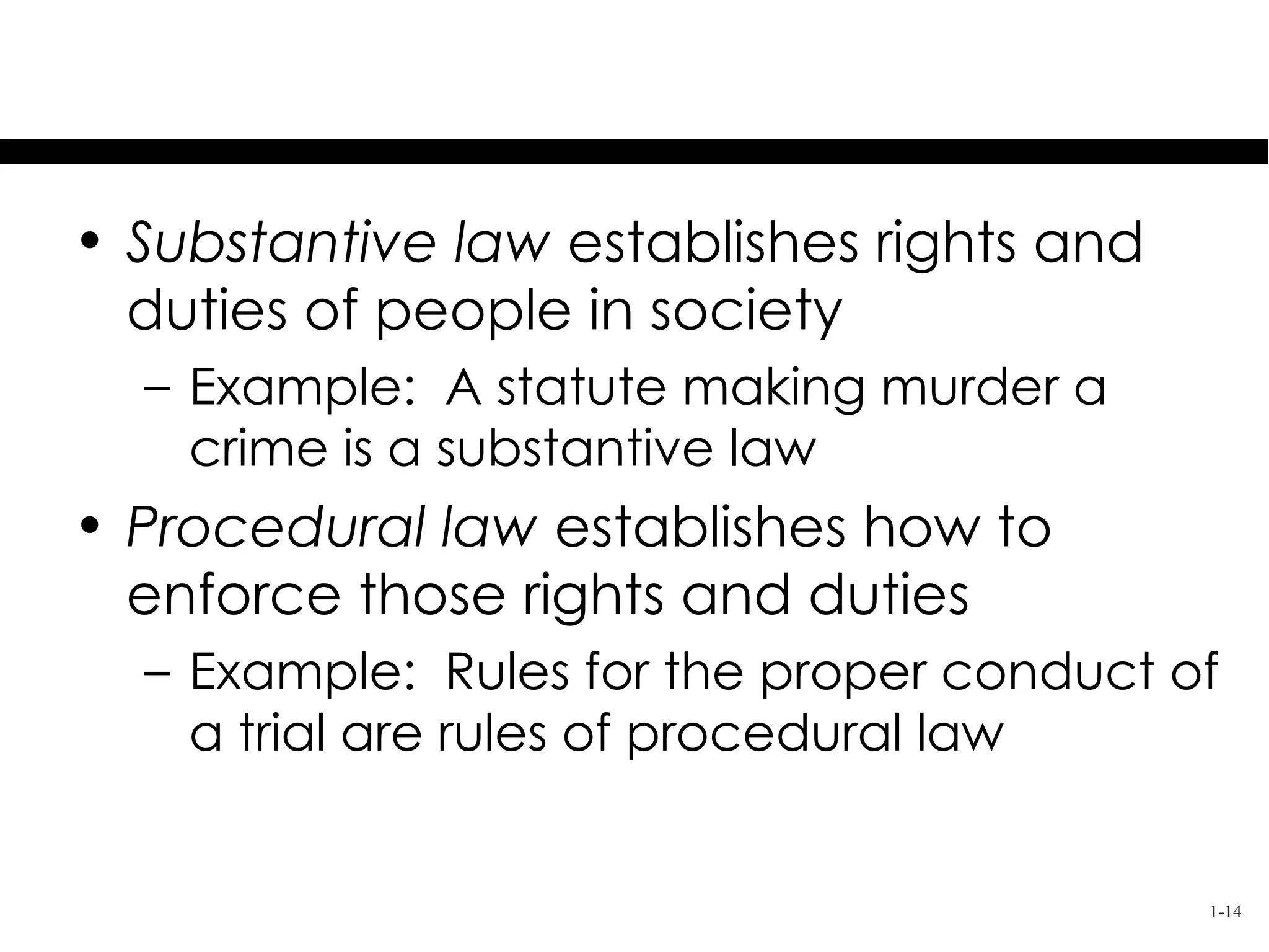 Chapter 1 - The Nature of Law | PPT