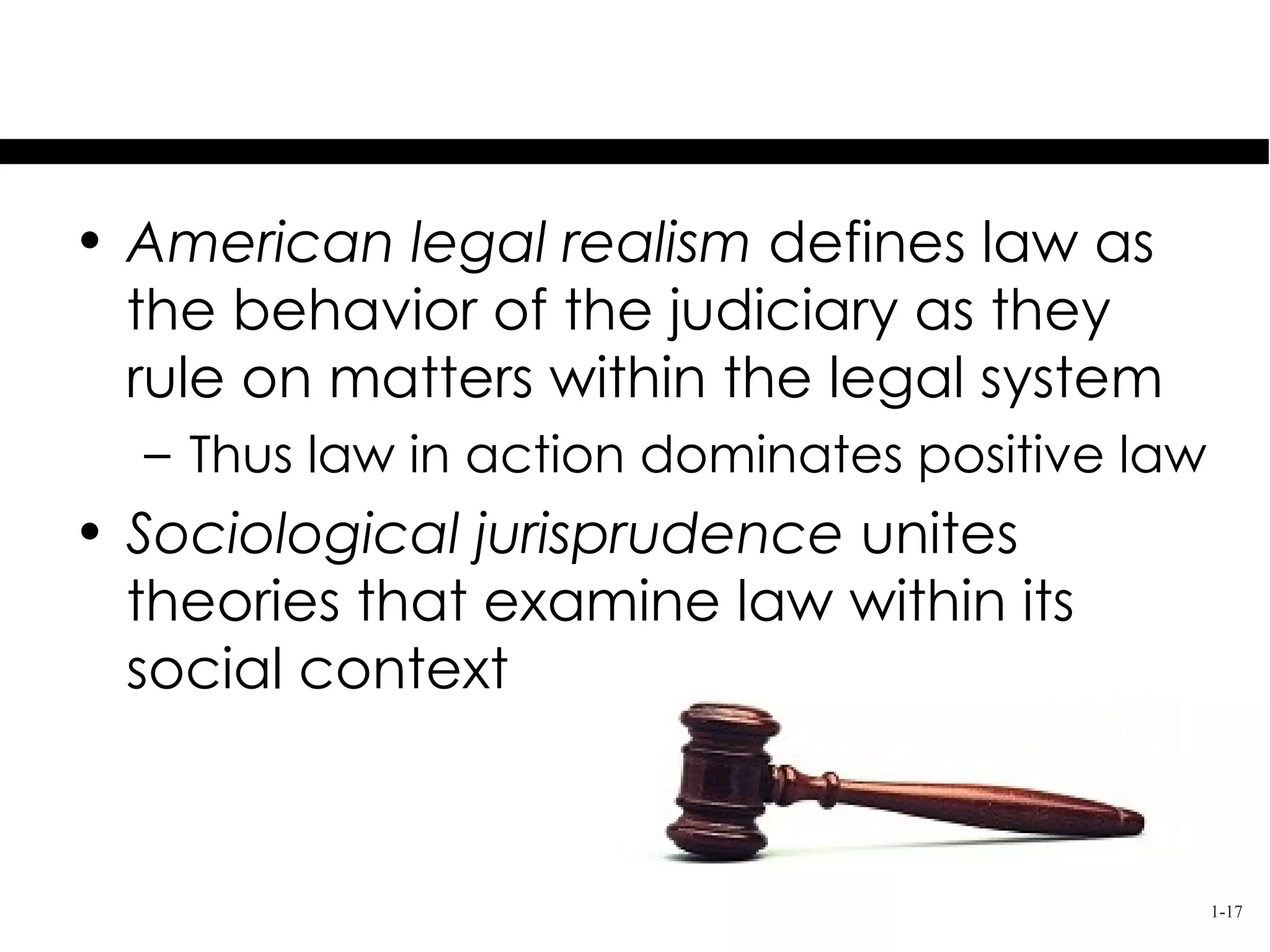Chapter 1 - The Nature of Law | PPT
