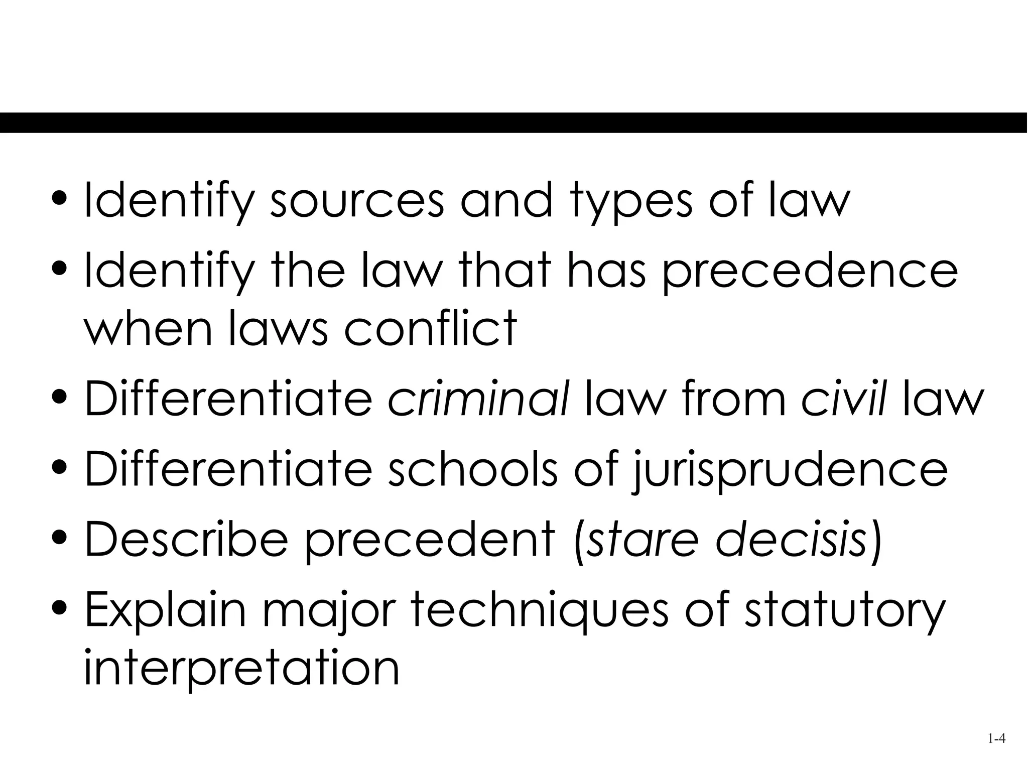 Chapter 1 - The Nature of Law | PPT