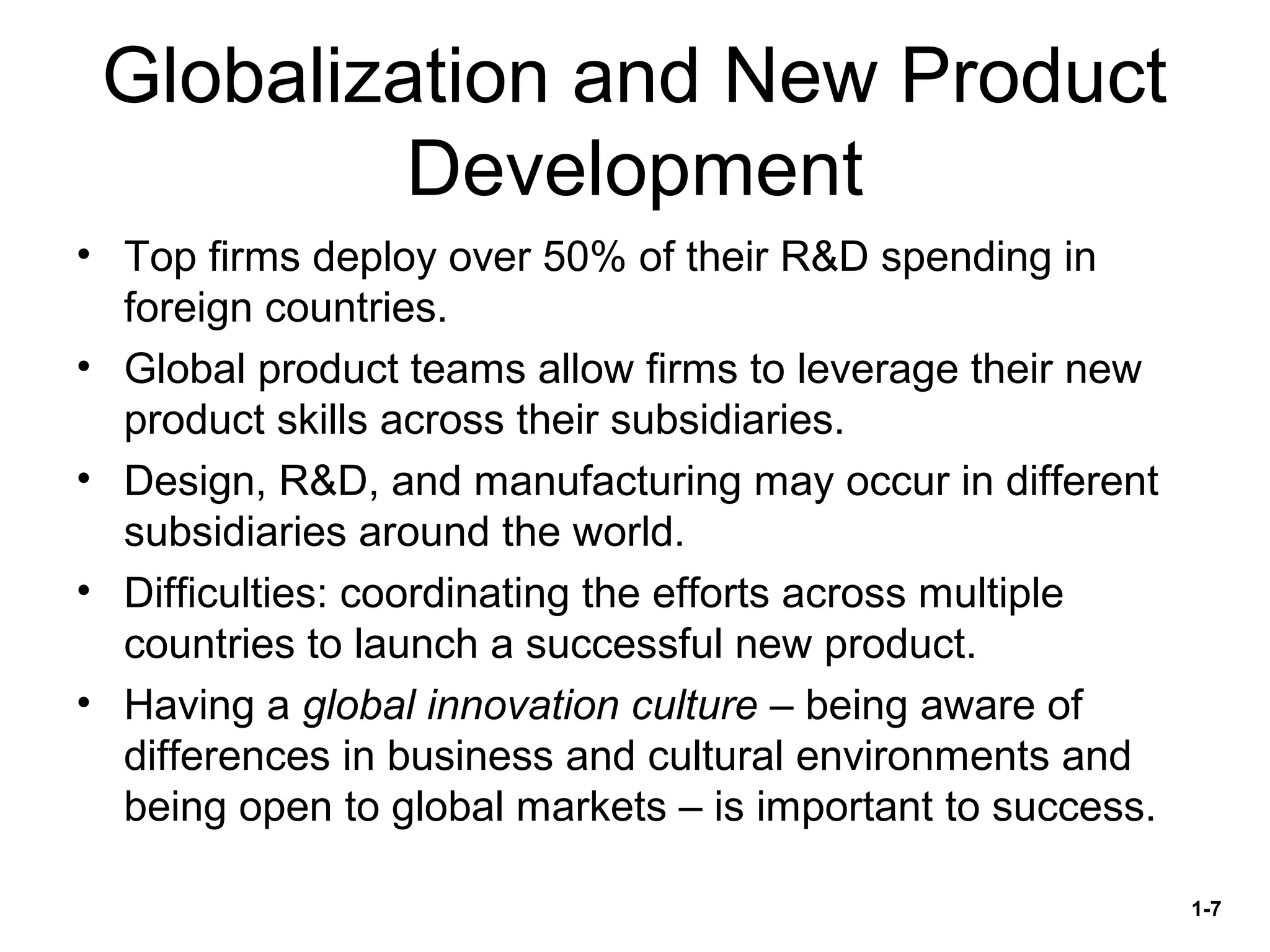 Chapter 1 New product Development | PPT