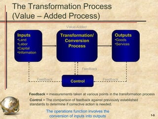 Introduction to Operations Management by Stevenson | PPT