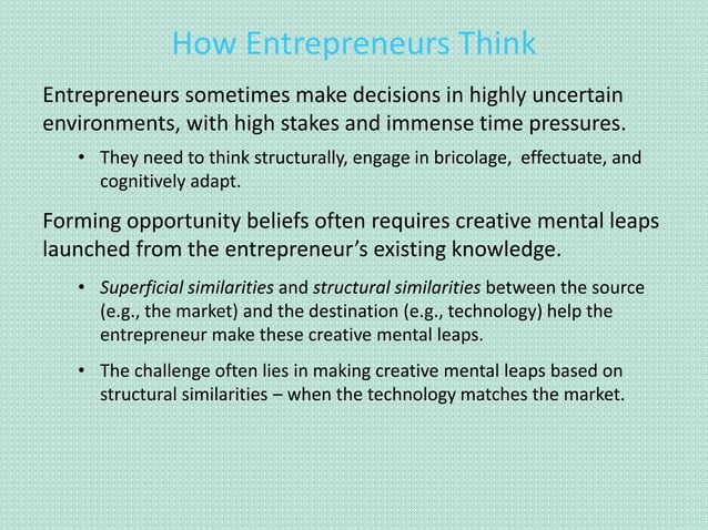 Entrepreneurial Mindset An Introduction To Entrepreneurship Ppt