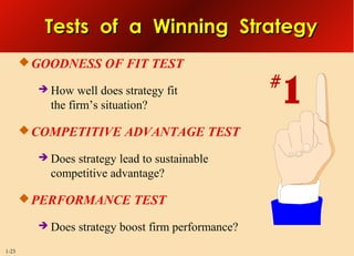 What is strategy and why important | PPT
