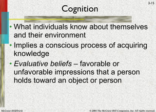 HBO Handout Chapter 3 (Individual Differences and Work Behavior) | PPT