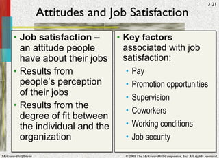HBO Handout Chapter 3 (Individual Differences and Work Behavior) | PPT