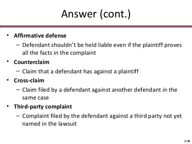 Can A Counterclaim Be Made Against Another Party? – TXFPO