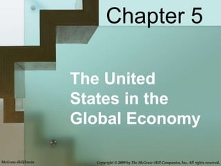 The United States in the Global Economy Chapter 5 Copyright © 2009 by The McGraw-Hill Companies, Inc. All rights reserved. McGraw-Hill/Irwin 