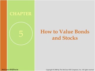 How to Value Bonds and Stocks 