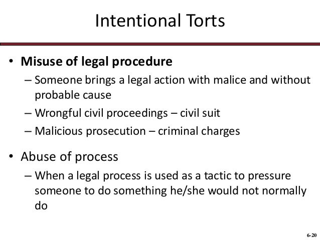 BUS 115 Chap006 tort law