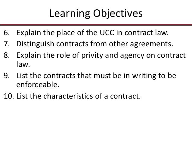 Privity of contract essay