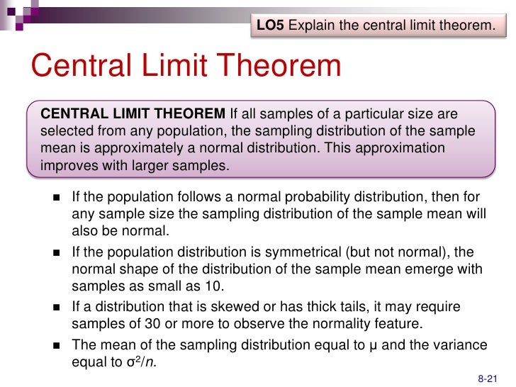 Homework help central limit theorem