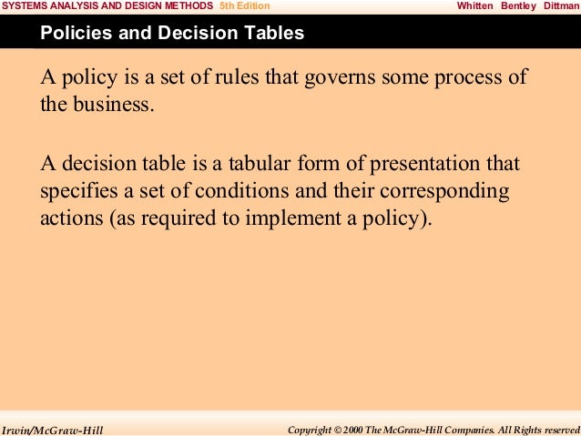system analysis and design Chap008