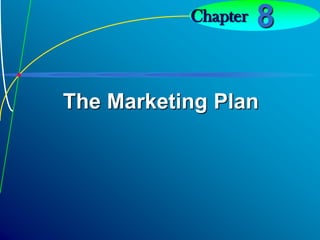 8-1
Chapter 8
The Marketing Plan
 