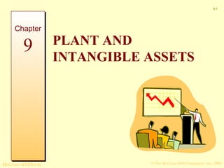 © The McGraw-Hill Companies, Inc., 2005McGraw-Hill/Irwin
9-1
PLANT AND
INTANGIBLE ASSETS
Chapter
9
 