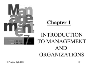 Comprehensive Introduction to Management and Organizational Roles | PDF