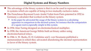 Digital Logic Design presentation Number Systems.pptx
