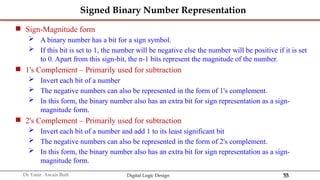 3 Bit Sign Numbers Digital Logic Design presentation Number Systems.pptx