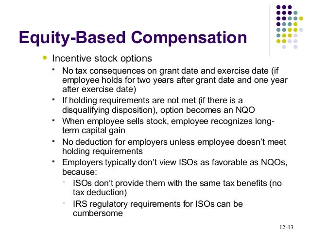 Incentive stock options bargain element