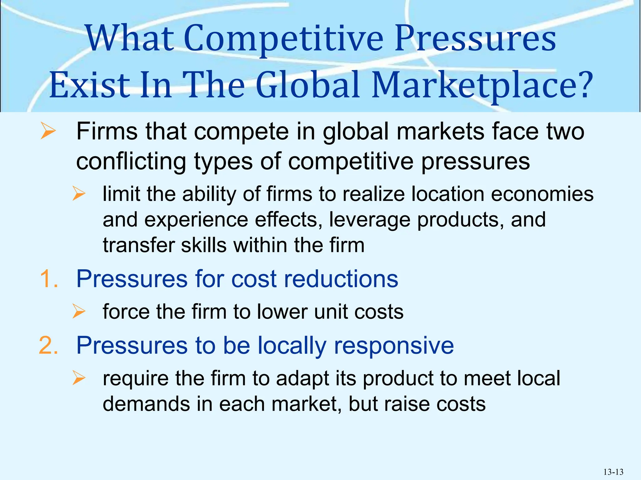 Chapter number 13 international business | PPT