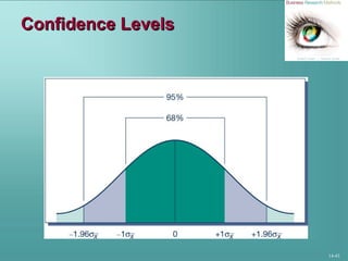 14-43
Confidence LevelsConfidence Levels
 