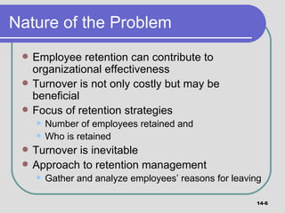 Chap014 retention management_editing | PPT