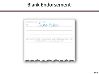Blank Endorsement

16-36

 