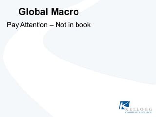 Global Macro Pay Attention – Not in book 