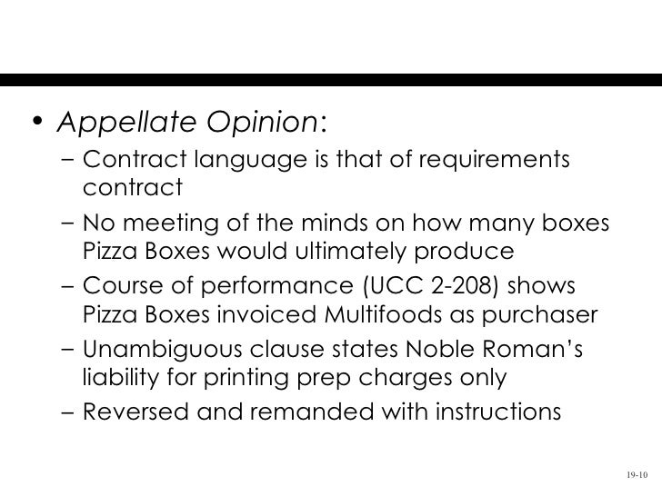 contract ucc formation 19 Chapter of Terms of Sales Contracts â€“ Formation