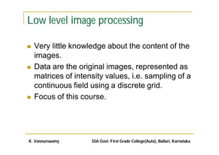 Comprehensive Introduction to Digital Image Processing Techniques and ...