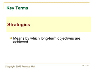 [object Object],Key Terms  Strategies 