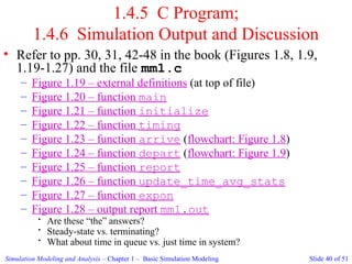 Steps in simulation, advantages and disadvantages, system and its ...