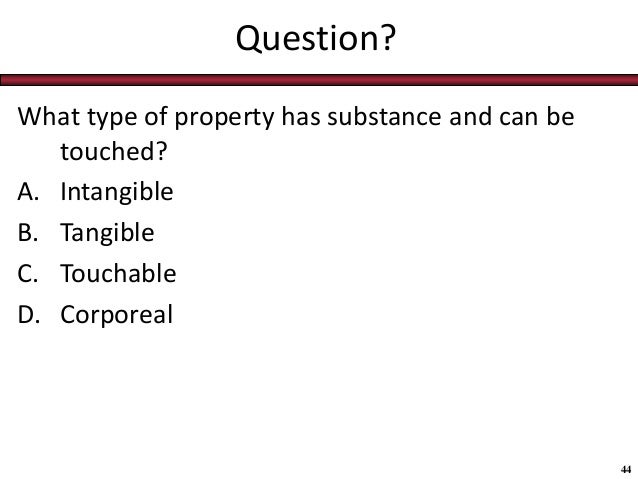 Who Owns Tangible Personal Property Who Owns Tangible Personal Property
