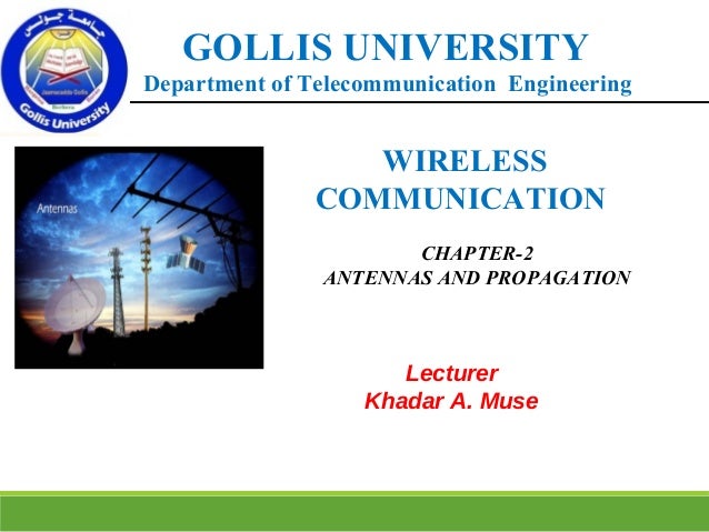 Antenna And Wave Propagation By Kd Prasad Ppt
