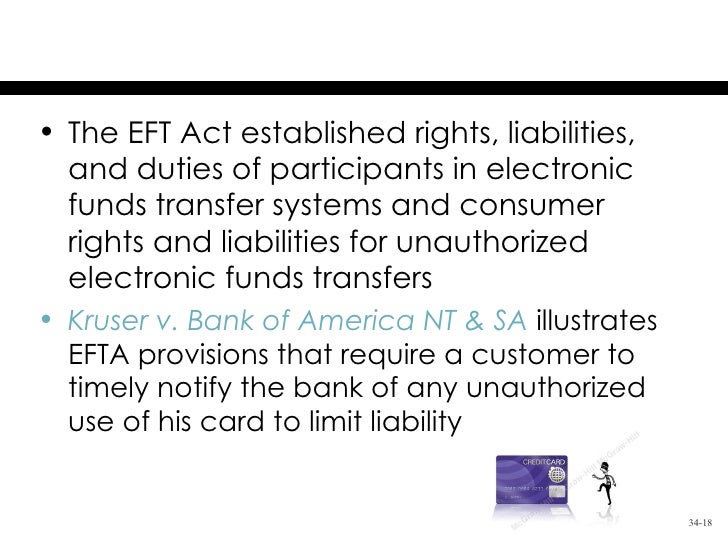 Chapter 34 Checks and Electronic Transfers