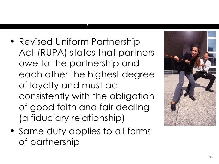 Upa Rupa Texas Revised Uniform Partnership Act – IMUW