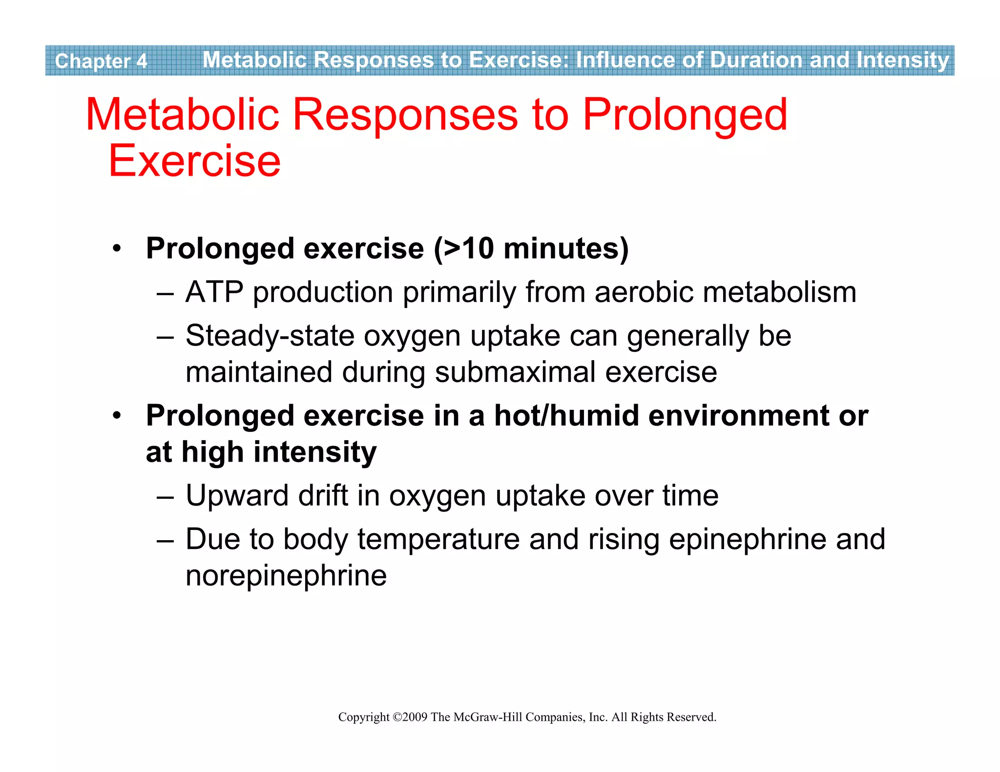 exercise metabolism | PDF