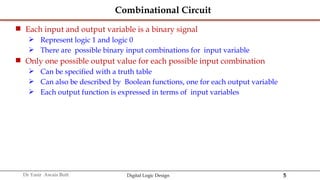 Digital Logic Design presentation Combinational Circuits.pptx
