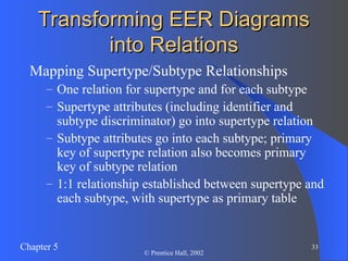 Logical DataBase Design and the Relational Model | PPT