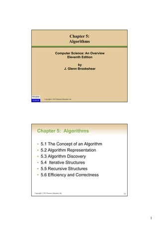 Chap05 algorithms | PDF