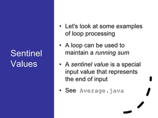 Java Chapter 05 - Conditions & Loops: part 5 | PPT