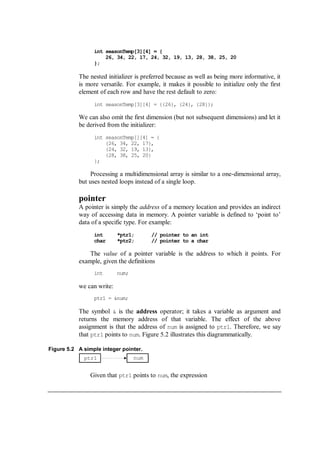 Array and Pointers | PDF