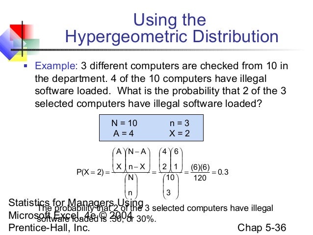 Some Important Discrete Probability Distributions