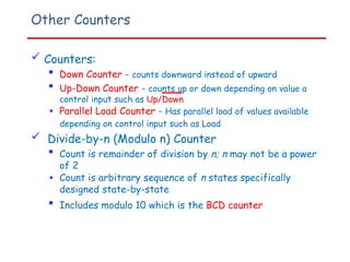 Pointer Counter Difference Chap_05_P4 Counters and aysnchrounous counters.pptx