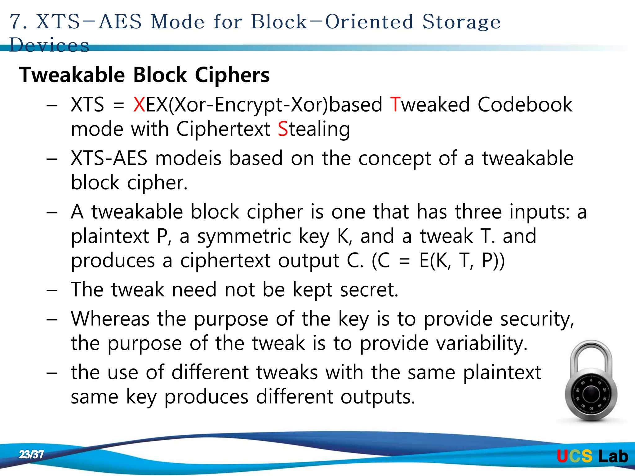Chap06 block cipher operation | PPT