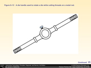 Figure 8–13 A die handle used to rotate a die while cutting threads on a metal rod. Continued 