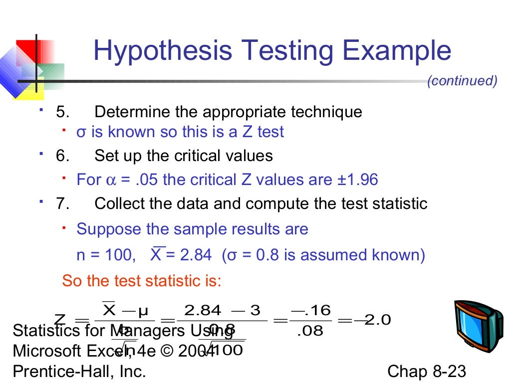 Chap08 fundamentals of hypothesis