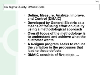 Comprehensive Guide to Six Sigma Quality and Total Quality Management | PPT