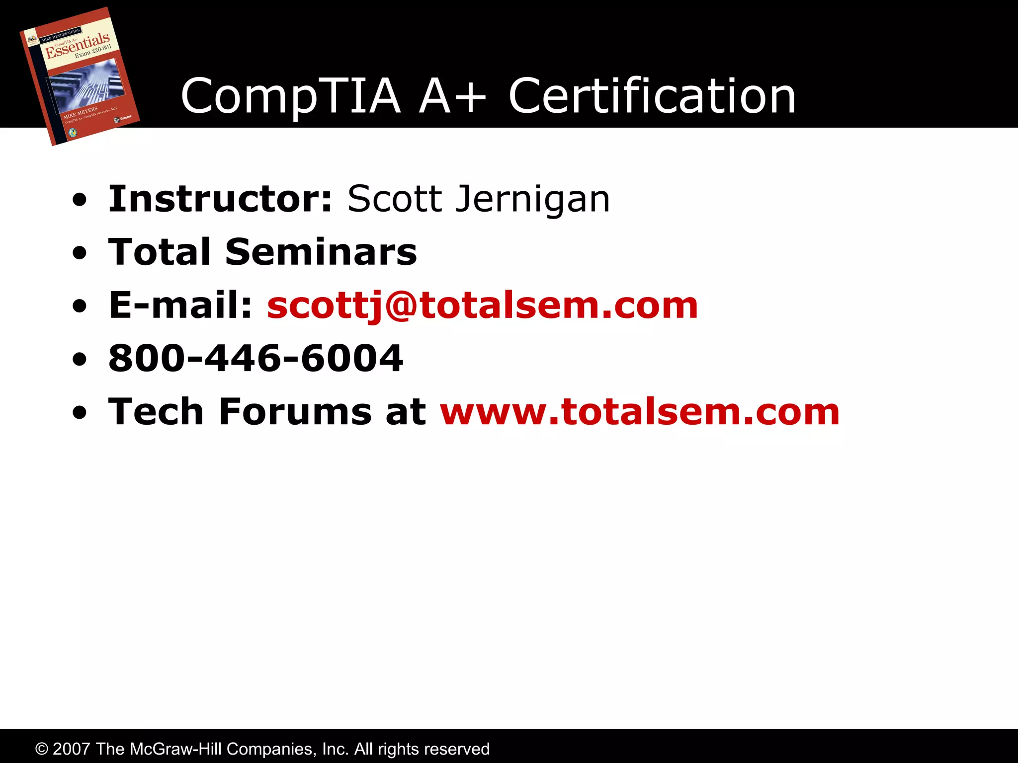 Chap1 A+ Computer | PPT